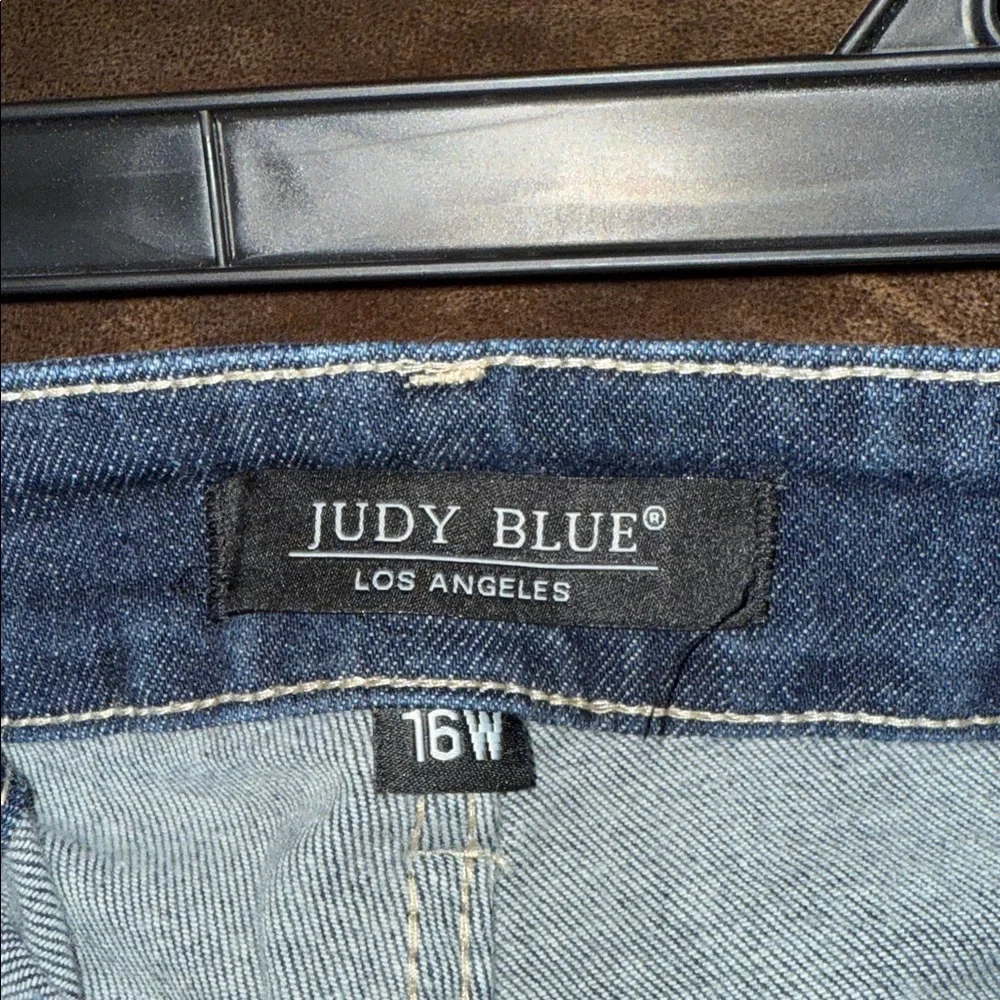 Judy Blue Women's Dark Blue Ankle Jeans - Picture 3 of 11